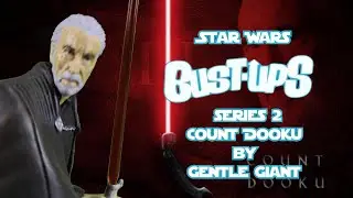 Star Wars Bust-Ups series 2 Count Dooku by Gentle Giant