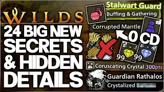 Monster Hunter Wilds - New Crystalized Guardian Monsters Found - 24 GAME CHANGING Secrets & Details!