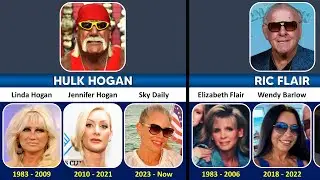WWE Wrestlers and Their Wife Over the Years | You Never Knew That