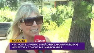 Reclamo de vecinos del puerto de Punta del Este
