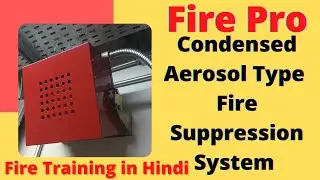 Fire Pro|| Fire Suppression System||Condesed Aerosol fire Extinguisher| #firepro #fireandsafety