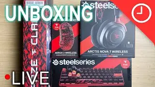 LIVE SteelSeries x FaZe Clan collection unboxing!