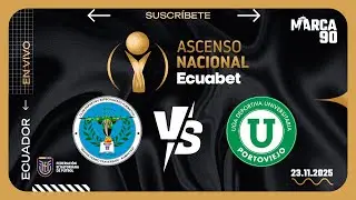 C. D. Aampetra VS Liga de Portoviejo | Ascenso Nacional | 23/11/2025 🇪🇨