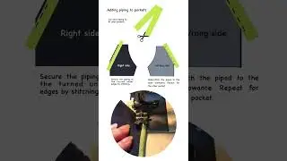 Single layer slash pockets #short