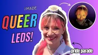 I learned Electronics for PRIDE! 🏳️&zwj;🌈 | Arduino Wearable Project