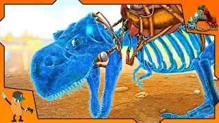 TAMING LIQUEFIED REX! Is it any good? | ARK Crystal Isles DLC | EP20