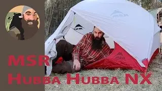 Skogfar viser telt for to personer - Hubba Hubba NX fra MSR (tekstet)