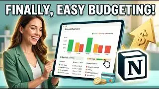Ultimate Notion Income & Expense Tracker For Monthly Budgeting | Step-by-Step Tutorial