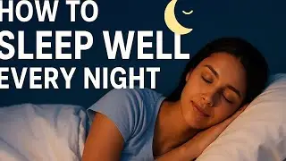 How to Sleep Well Every Night | 3 Science-Based Tips for Better Sleep 😴