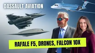 Dassault Aviation : Rafale F5, Falcon 10X et drone de combat