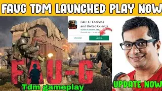 Faug New Update Today | Faug Tdm 5v5 Gameplay Leaks | Faug Update News Today