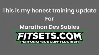 This is my honest training update for @marathon-des-sables ￼￼