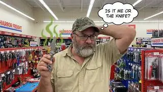 Обзор и первые впечатления от складного ножа Harbor Freight Gordon 3 дюйма.