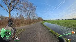 Virtuelle Radtour durchs M&uuml;nsterland &ndash; 28 km Spinning-Route von Coesfeld nach Billerbeck