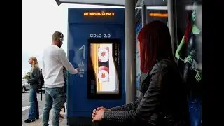[Entertainment & Culture] Guardians of the Galaxy Vol. 2 musical bus shelter - JCDecaux Spain