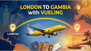 Мое путешествие по Западной Африке с авиакомпанией VUELING | Из Лондона в Гамбию | ШОКИРУЮЩЕЕ отк...