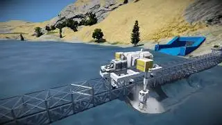 Space Engineers Ice Train (Vanilla)