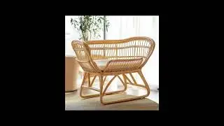 Natural rattan leisure chair: Bring sunshine and comfort into the living room