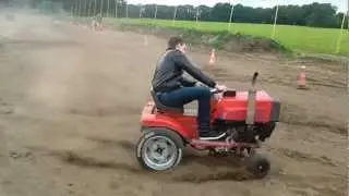 Alko Rennrasenmäher 650ccm Kawasaki Motor 110km/h 50PS ein paar Donuts drehen
