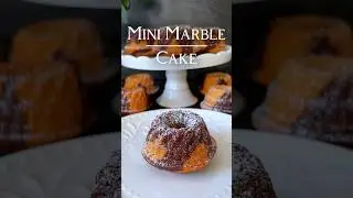 Mini Marble Cake Recipe 👩🏻&zwj;🍳