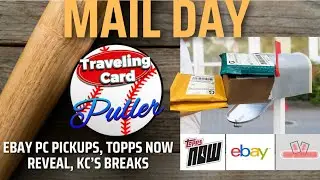 📬Mail Day Time📦 Topps Now Road To Opening Day packs, eBay PC Pickups, @KC Card Connection break cards!
