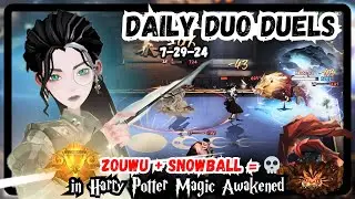 Magic Awakened - Daily Duo Duels - July 29th, 2024 - 18 Snowball + Zouwu vs 20 Ridgeback