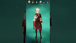 Гибридный Кадзуха. Genshin Impact 