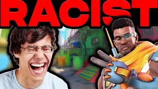 Cringe RACIST Teammate Tries Trolling?! (Season 12 TOXICITY IN OVERWATCH 2)
