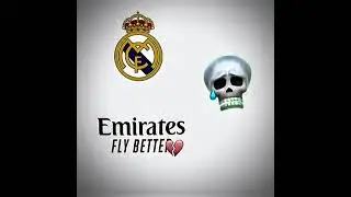 Emirates fly better OR Fly Emirates Real Madrid #edit #football #realmadrid #youtubeshorts