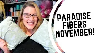 Paradise Fibers Subscription Mystery Spinning Box Unboxing-November 2021, Camel and MORE!