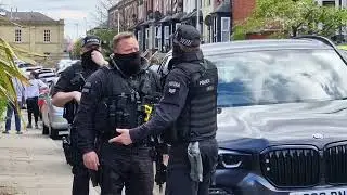Police Firearms operation Chapletown Leeds