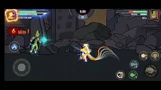 Freeza vs Cell (Dragon Ball sticmen)