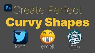 Effortless Vector Drawing with Curvature Pen Tool | Photoshop Curvature Pen (Hindi / Urdu)