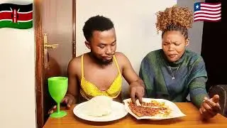 Kenyan Ugali Eating Challenge 🇰🇪😱 | Who Can Finish First?
