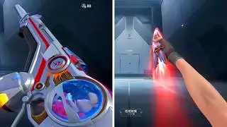 VALORANT New Spaceship Skins Gameplay - Mobile Exclusive?