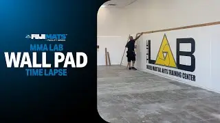 Custom Logo Wall Pad Installation at the MMA Lab