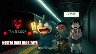 Ghost Train Loop | Nobita Ki Laal Aankhon Ka Raaz | Horror Doraemon Story