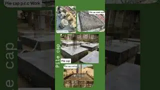 Pile cap in Bridge #ytshorts #designofreinforcedconcretestructure #bridge