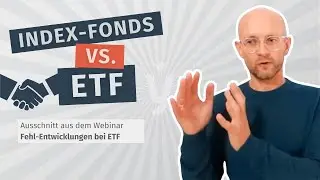 Kurz erkl&auml;rt: Unterschied zwischen ETF und Indexfonds