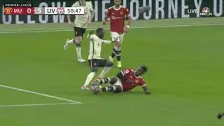Pogba sent off RED CARD Vs Liverpool 🔴