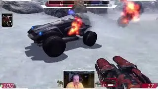 WedgeBob Plays Unreal Tournament 3 - Vehicle CTF - Krall vs. Ronin - VCTF-Slax