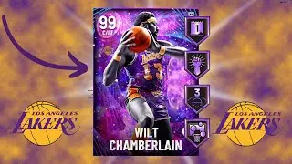 ENDGAME DARK MATTER WILT CHAMBERLAIN GAMEPLAY!! WILT IS LITERALLY GODMODE IN NBA 2K22 MyTEAM!!
