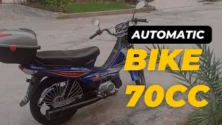 70cc automatic bike NO CLUTCH NO GEAR NO KICK Crown ezee easy bike