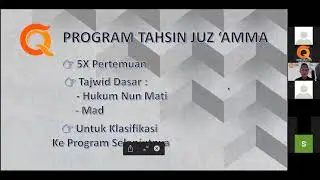 INFO BELAJAR TAJWID, TAHSIN, TAHFIZ ONLINE DIGEMA QUR'AN INDONESIA - GQI
