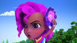 Lavender Uses Micro Power 🐝 🌈 Rainbow Rangers 🌈