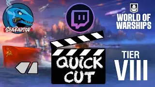 World of Warships - Quick Cut: Tier VIII Russian Cruiser Chapayev (Ranked Gameplay)