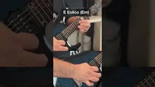 Lick E Aeolian (Eolico, Em) #rockguitarlessons #rockguitarist #lickadaychallenge #metalguitarriffs