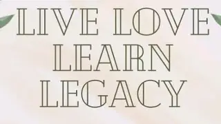 Stephen Covey | Live |  Love | Learn | Legacy