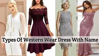 Type of western wear dress with name/ western dress/ #TheKnowledgeTreasure