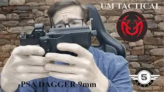 UM Tactical Qualifier Holster Review PSA Dagger IWB OWB Combo Holster 5 STARS